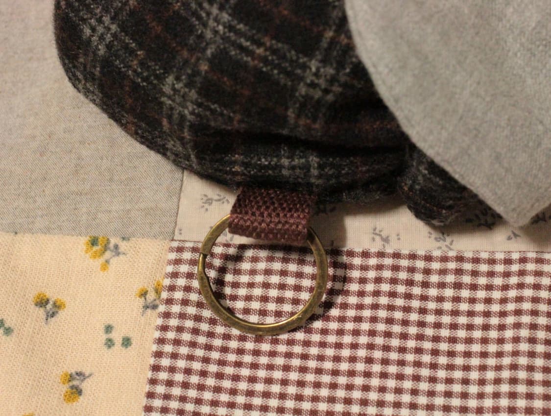 핸드메이드 빈티지 업사이클링 밴딩 파우치 상품이미지2