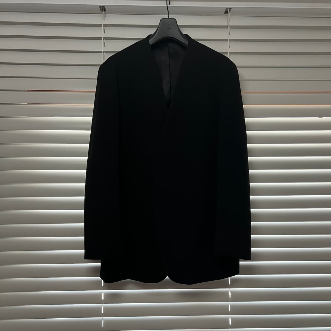 새상품 무탠다드 칼라리스 블레이저 [블랙] 2XL 상품이미지3