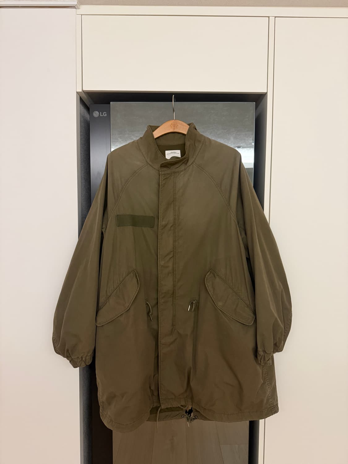 비즈빔 22aw 피쉬테일 올리브 3 상품이미지1