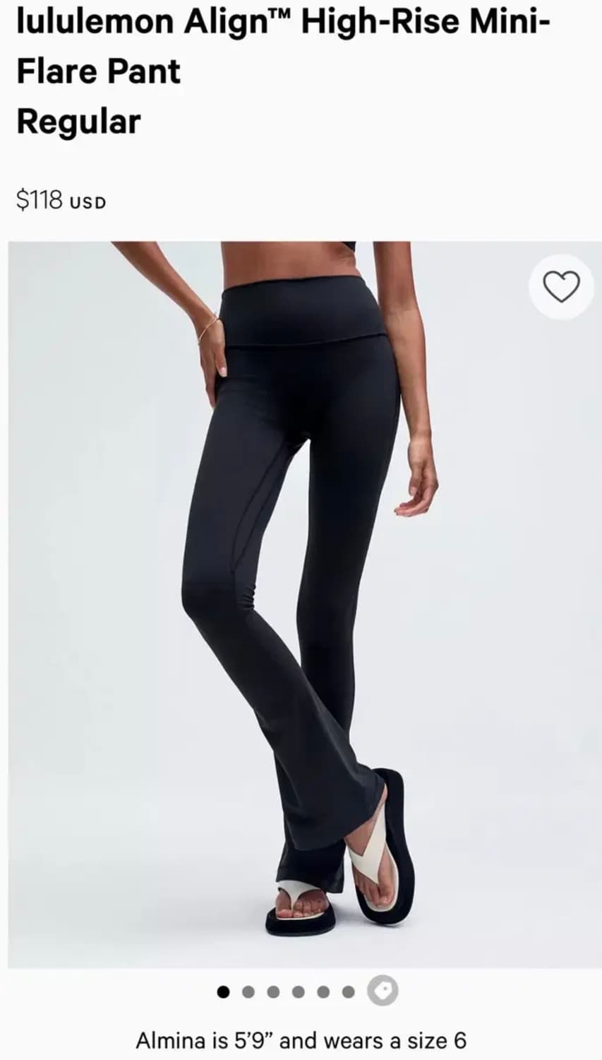 블랙핑크 제니 룰루레몬 레깅스 (S) 상품이미지2