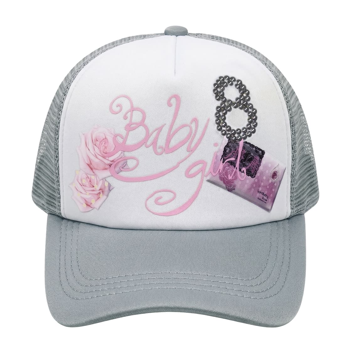 baby girl 8 cap gray 상품이미지1