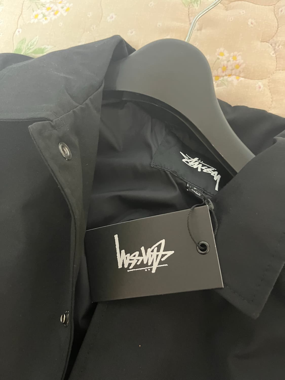 스투시 클래식 코치 자켓 블랙 S 상품이미지3