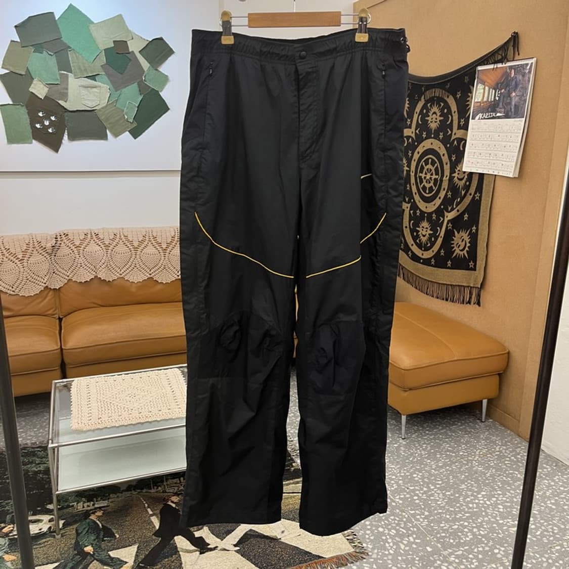 나이키 올드스쿨 레트로 빈티지 바람막이 트랙팬츠 XL C11962 상품이미지3