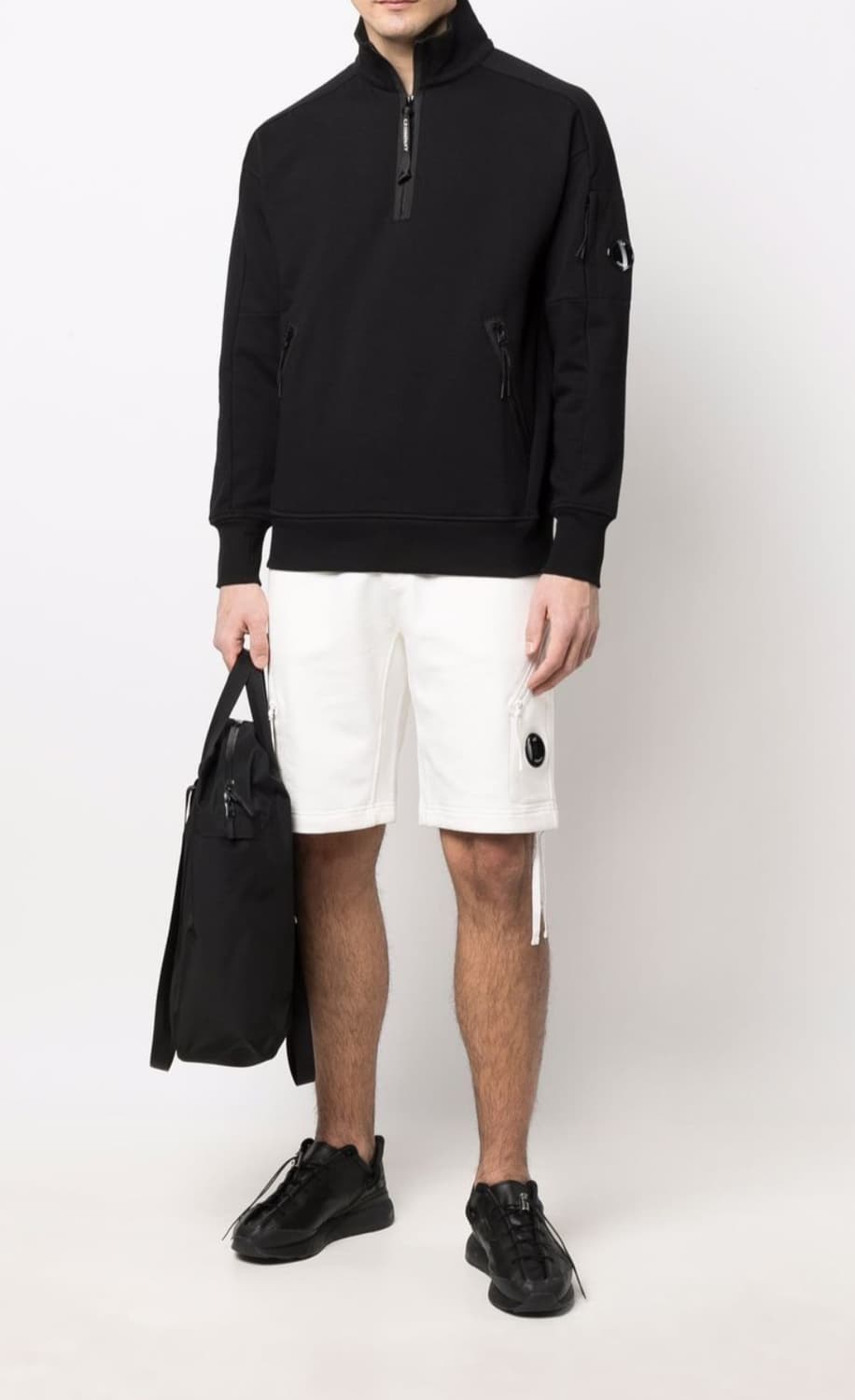 정품) CP컴퍼니 하프집업 스웨트 셔츠  상품이미지6