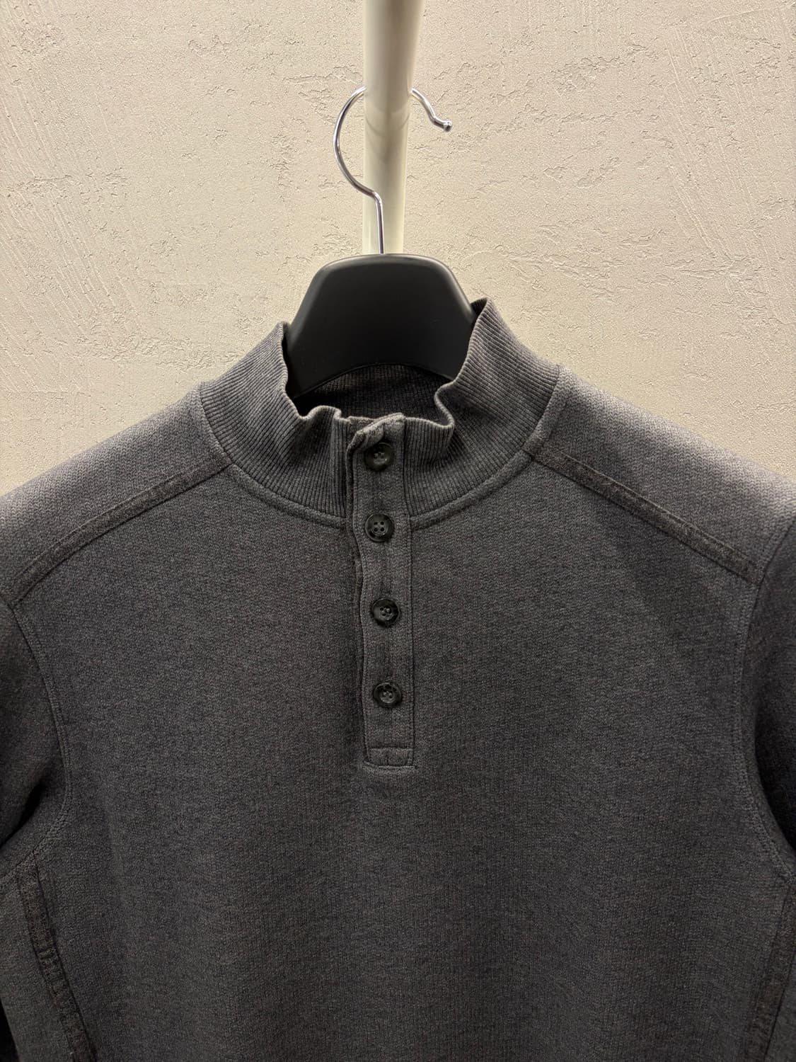 휴고 보스 남성 하프 버튼 스웨트셔츠 S 상품이미지3