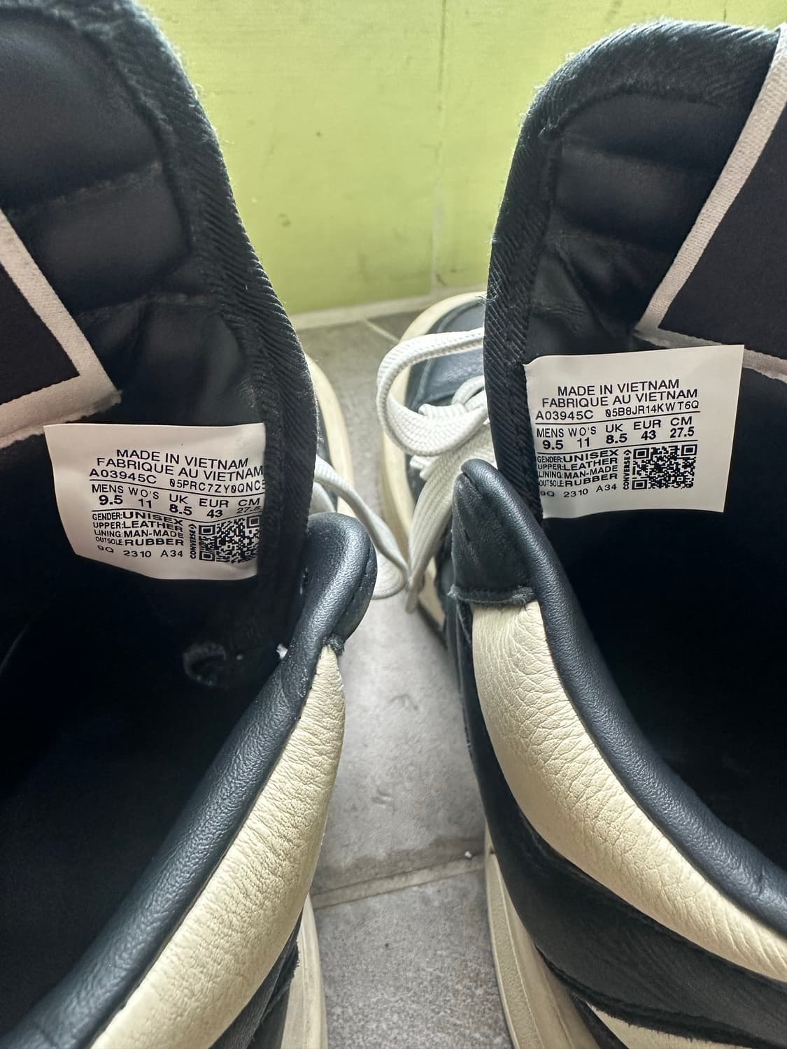 컨버스 릭오웬스 터보웨폰 275 상품이미지2