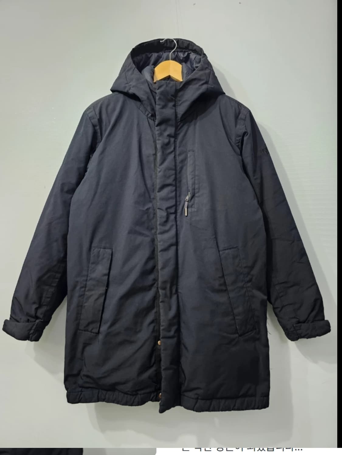 노스페이스 롱패딩 M (95) 검정 상품이미지1