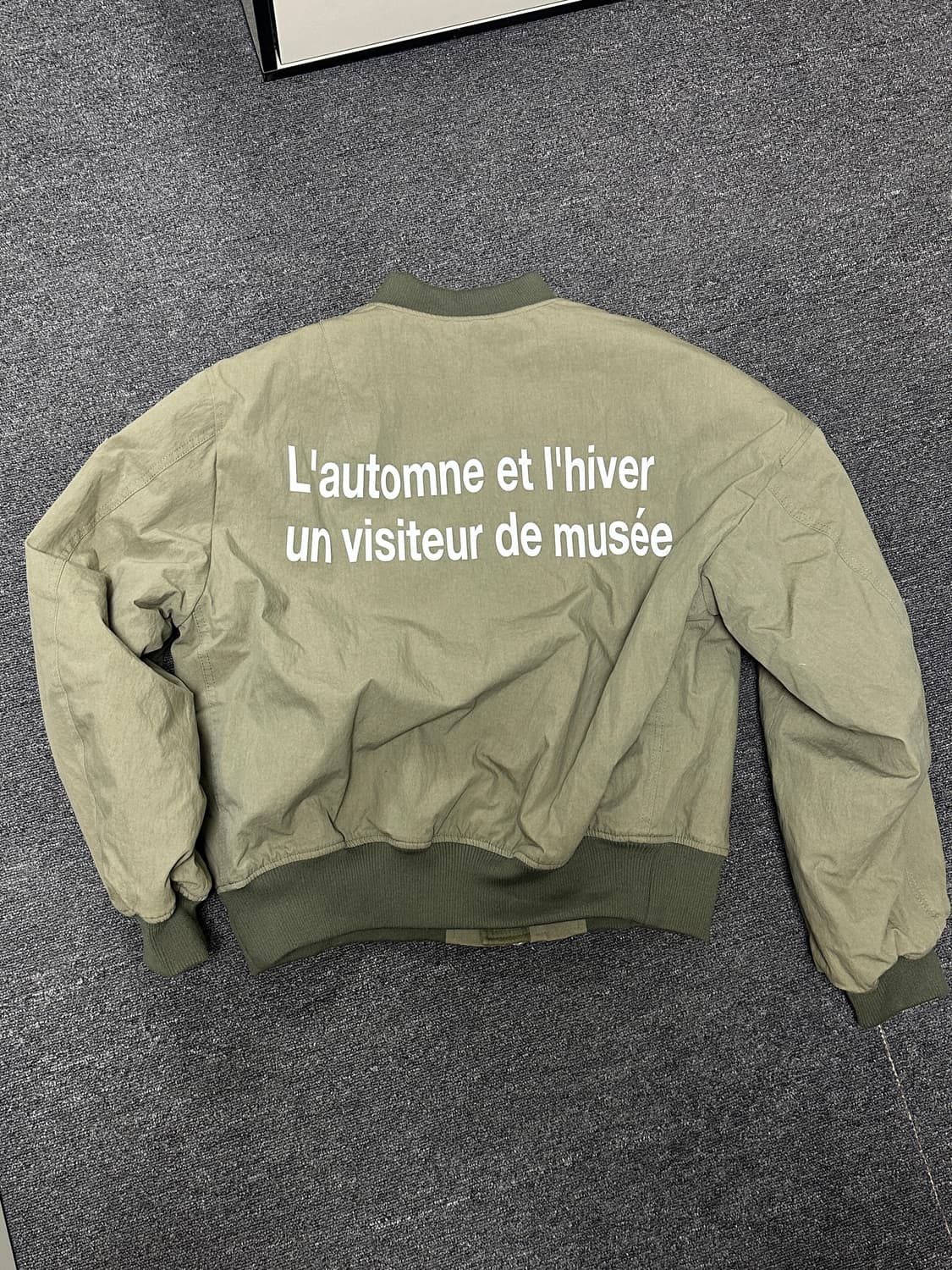 더뮤지엄비지터 MA-1 M사이즈 상품이미지2