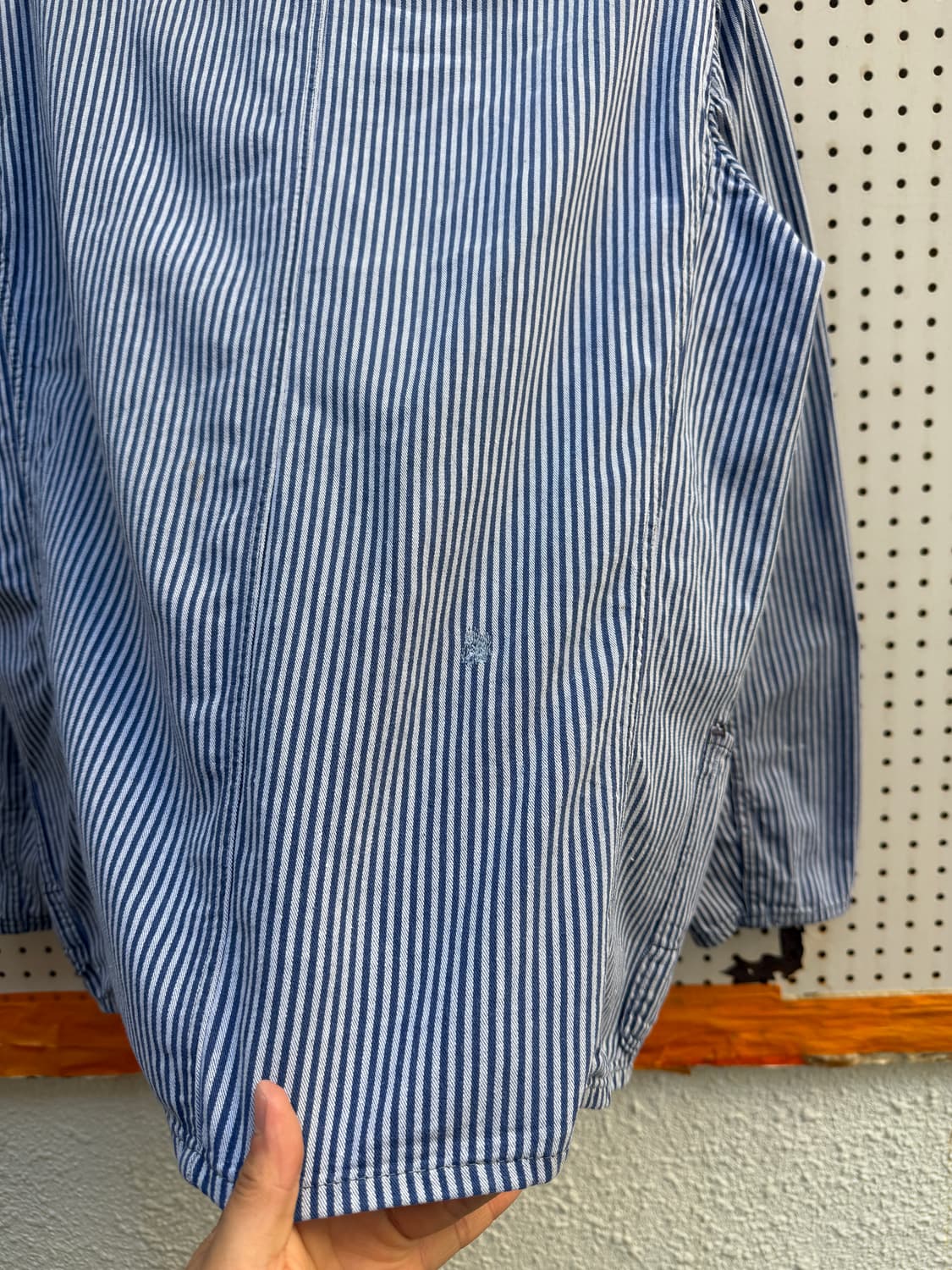 OLD EURO FISHERMAN STRIPE WORK 피셔맨 워크자켓 상품이미지10