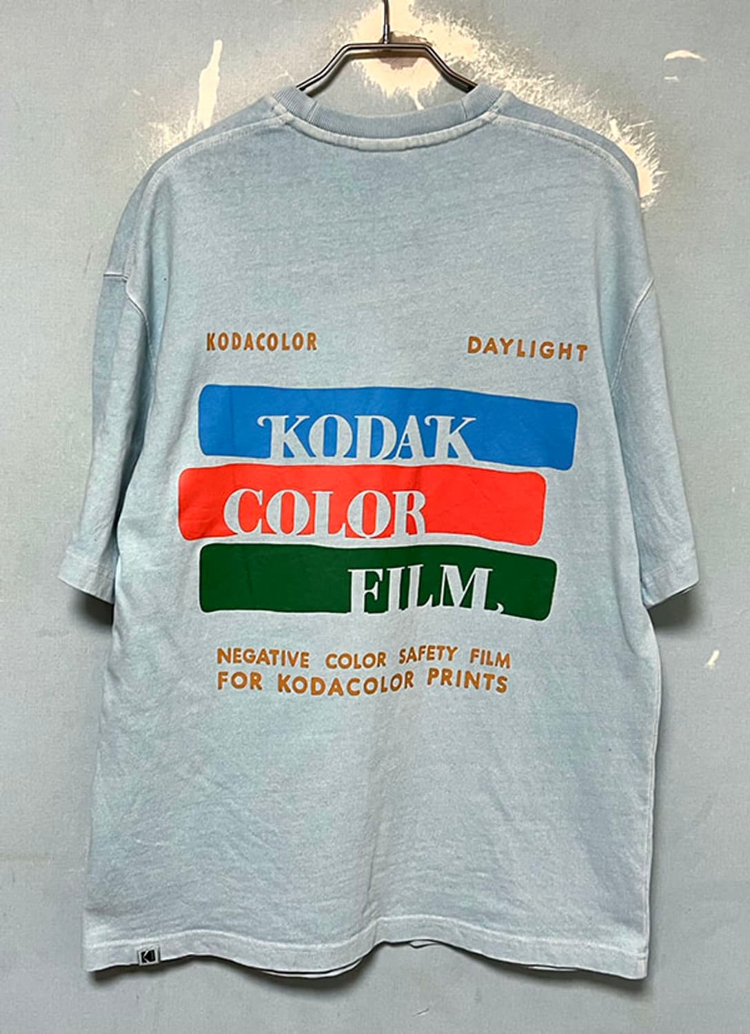 KODAK 코닥 남자 반팔티 워싱 오버핏 캐주얼 라운드넥 M 95 상품이미지2