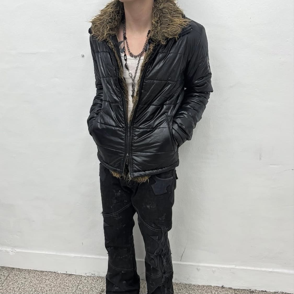 Midas 00’s archive fur down jacket 상품이미지5