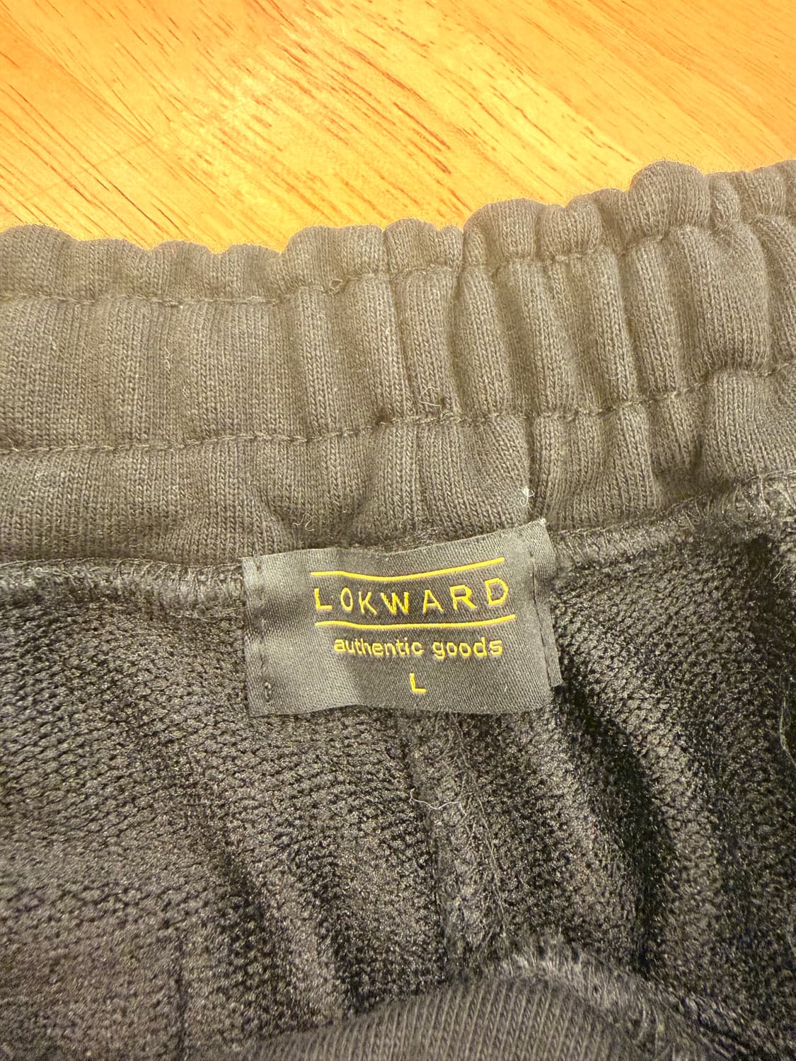 로커드 스웻팬츠 블랙 L 상품이미지4