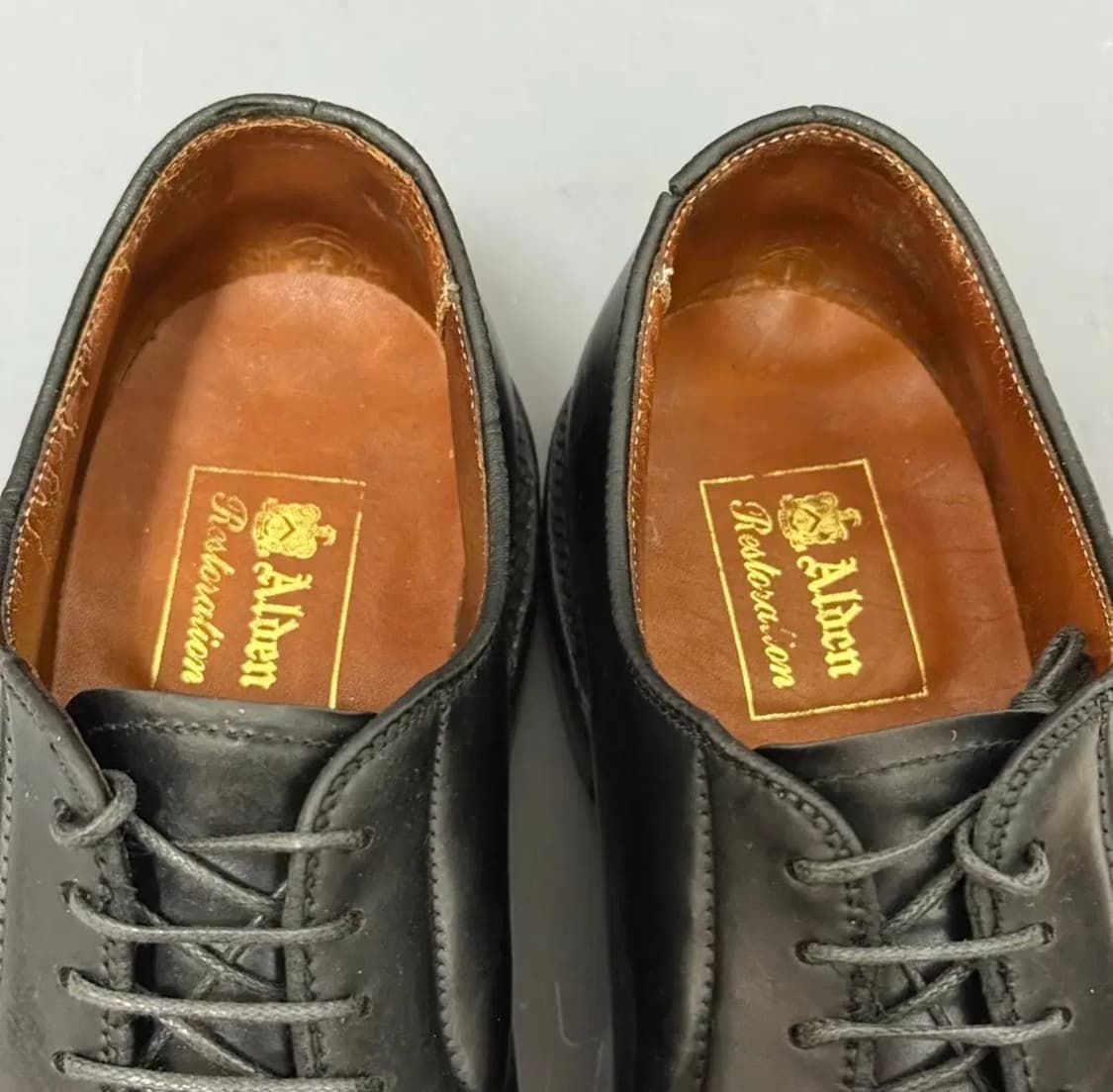 [10.5D] 알든 9901 블랙 코도반 더비 (Restoration) 상품이미지5