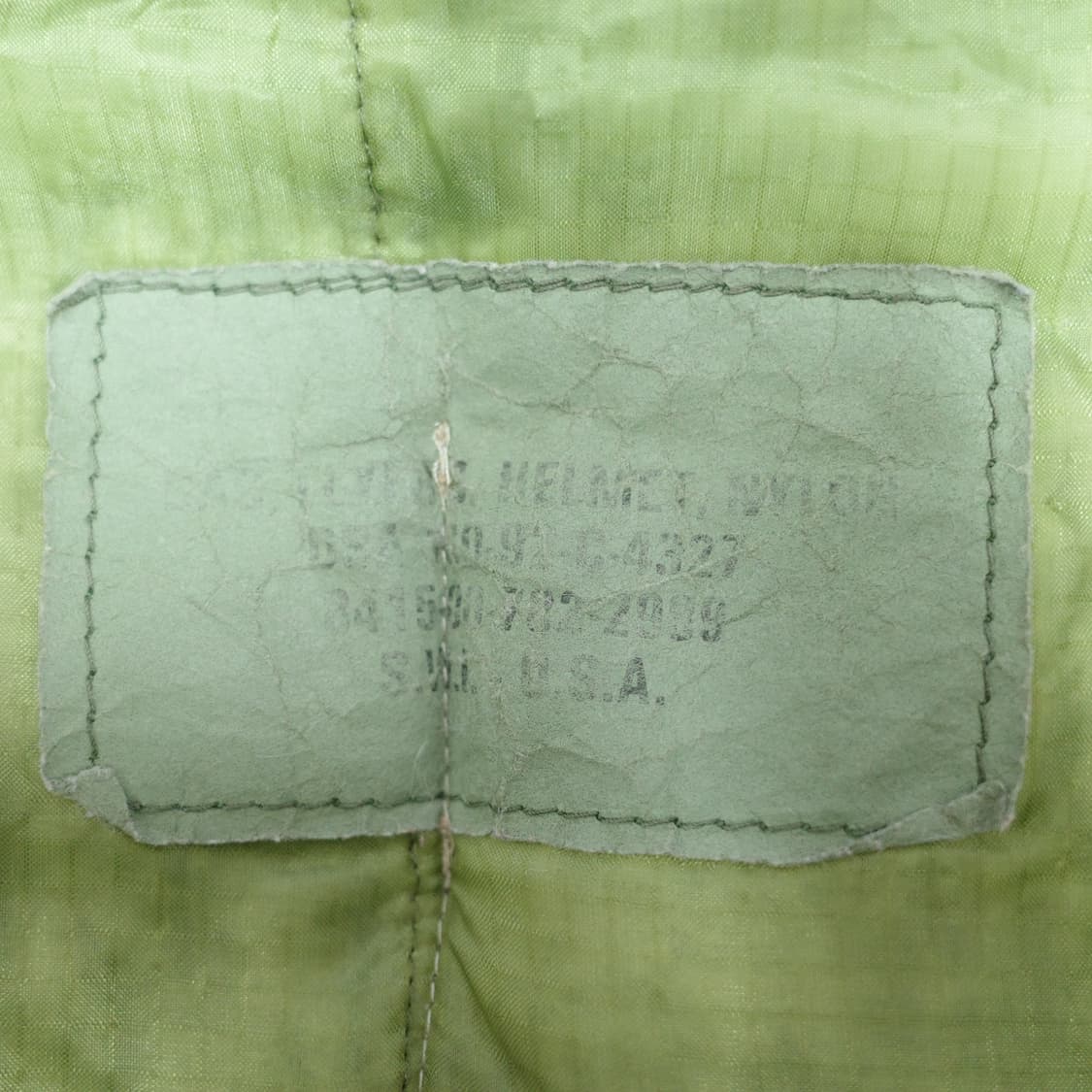 90s 미 해병대 조종사 헬멧 가방 ideal 지퍼  상품이미지5