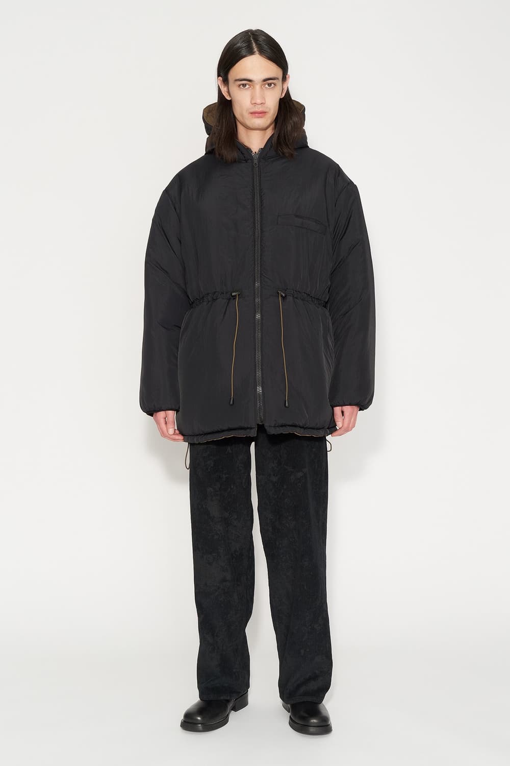 OUR LEGACY 아워레가시 올리브 왁스 리버시블 패딩 48사이즈 상품이미지4