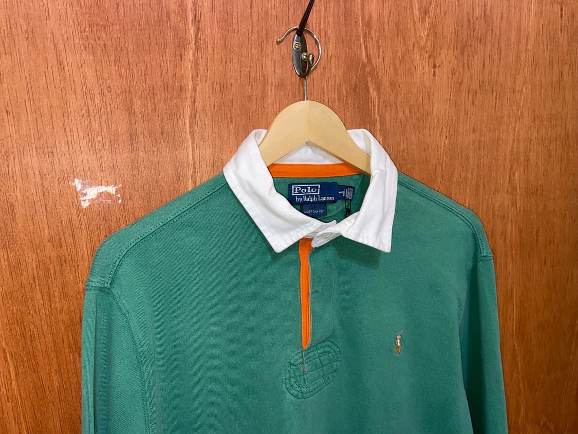 (L) POLO 폴로 랄프로렌 카라 럭비티 커스텀핏 상품이미지2