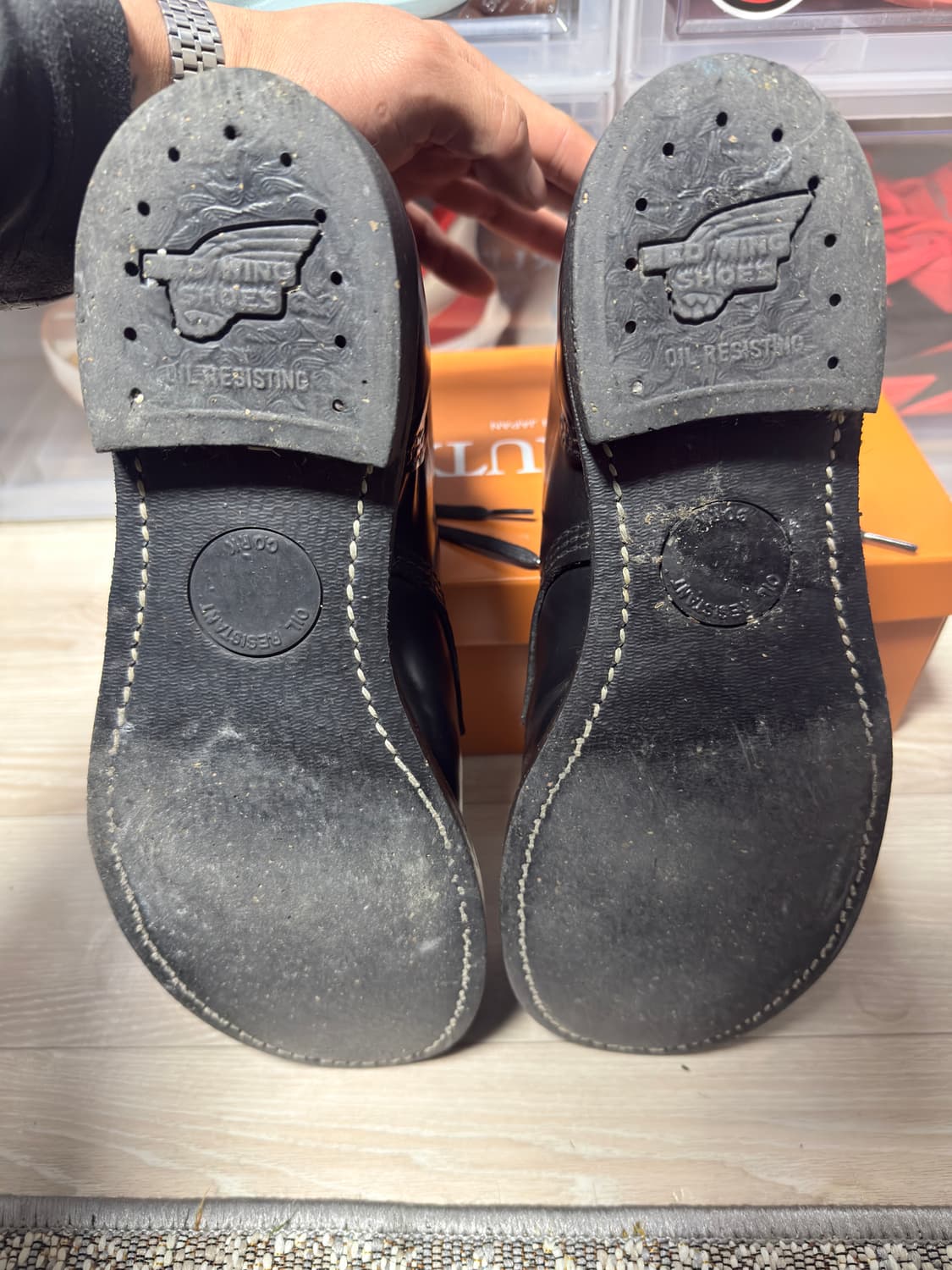 레드윙 아이언레인저 8084 크롬블랙 상품이미지3