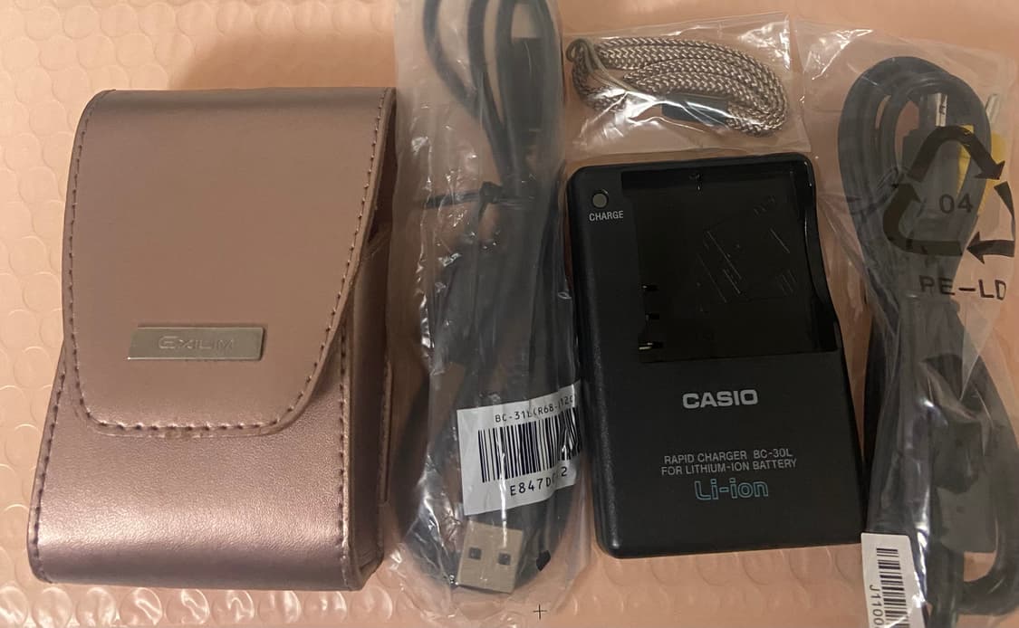 정품풀셋! ✨)Casio 카시오 exlim z400 익슬림 핑크 상품이미지4