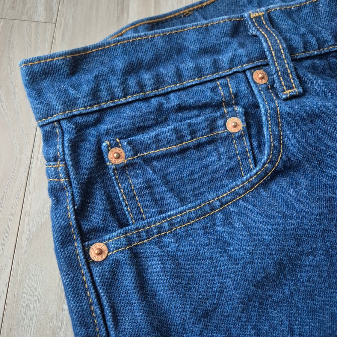 1997 USA Levi's 505-0216 인디고 (33x36) 상품이미지3