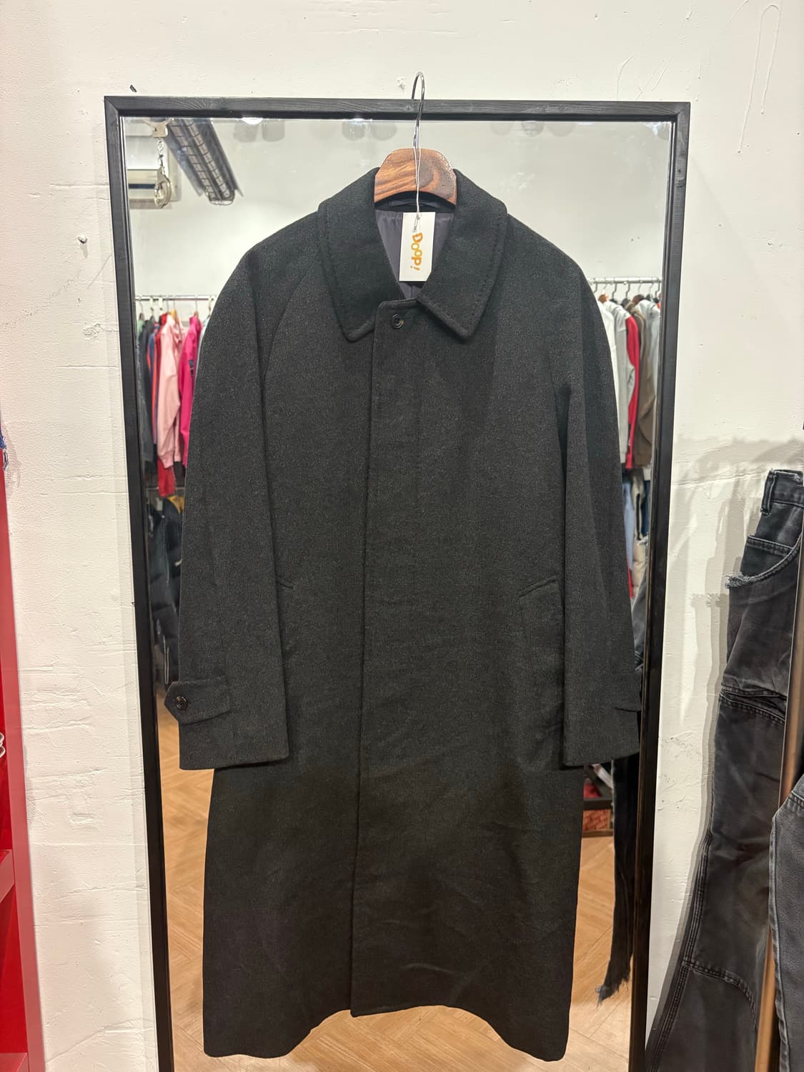 빈티지 캐시미어 코트 상품이미지2