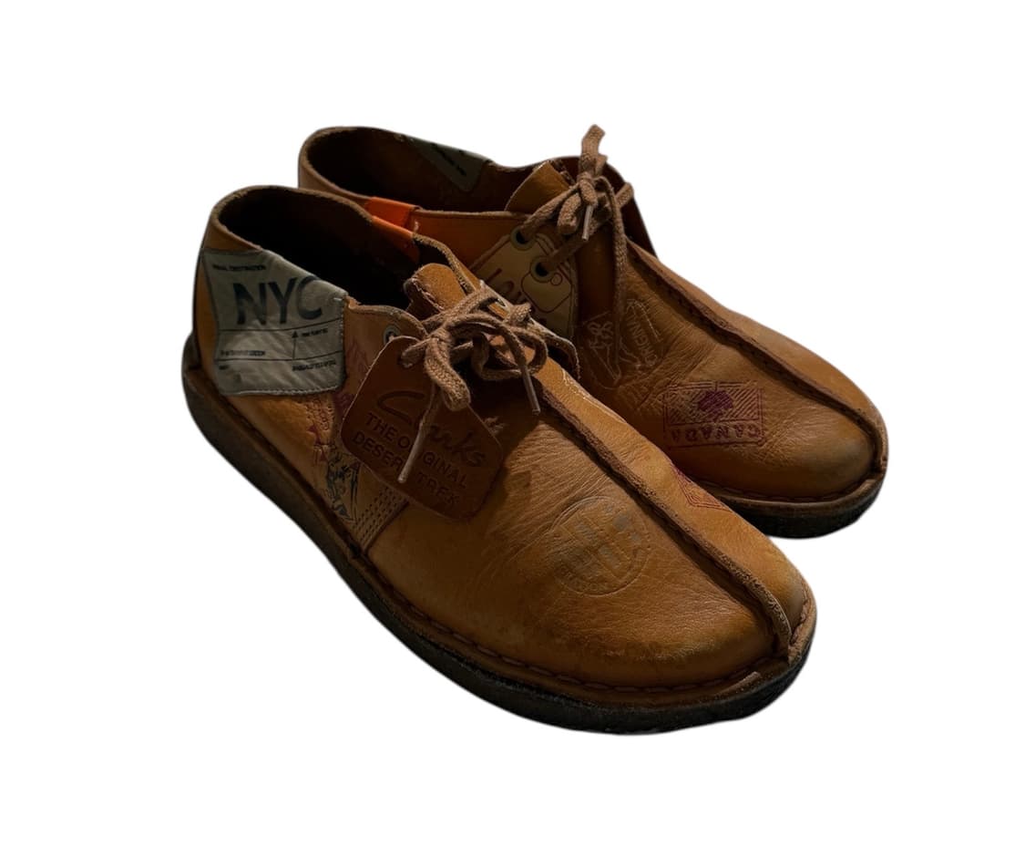 클락스 데저트 트래블 트랙 레더 부츠 상품이미지3