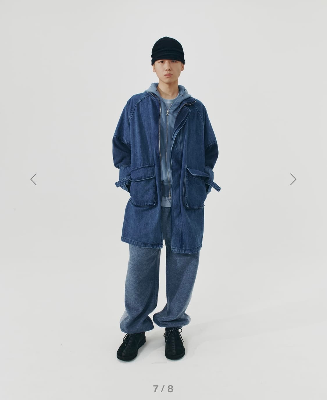 FLUFFY WOOL JOGGER PANTS (SKY BLUE) 2 상품이미지2