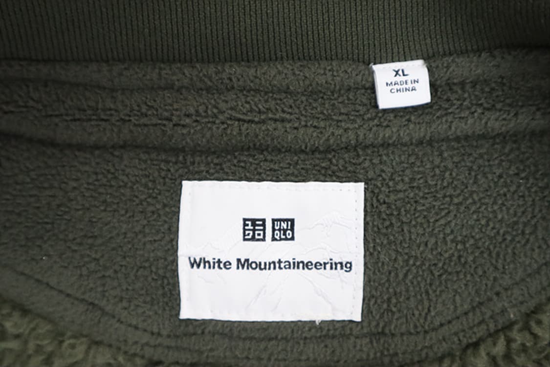 유니클로 X 화이트마운티니어링 플리스 집업 상품이미지4