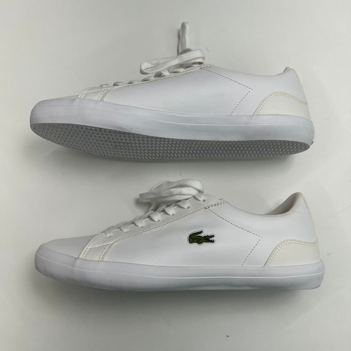 라코스테 스니커즈 화이트 UK8 상품이미지2