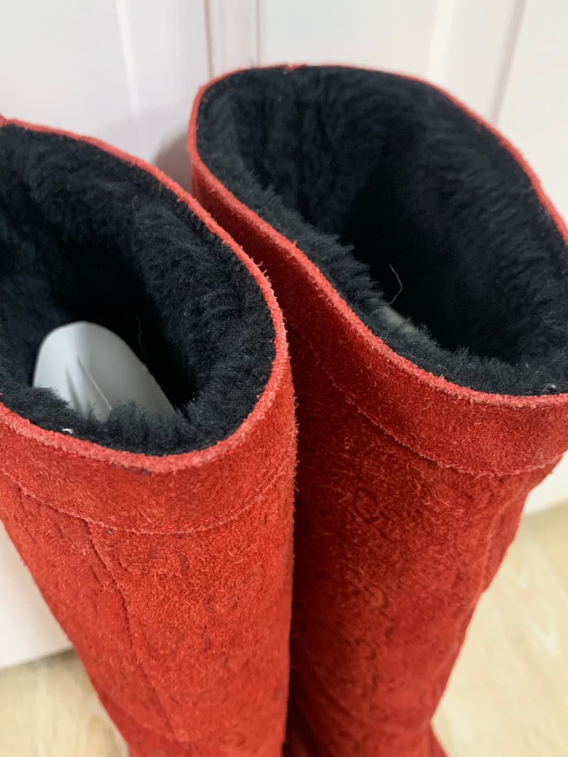 gucci 구찌 스웨이드 자카드 부츠 상품이미지5