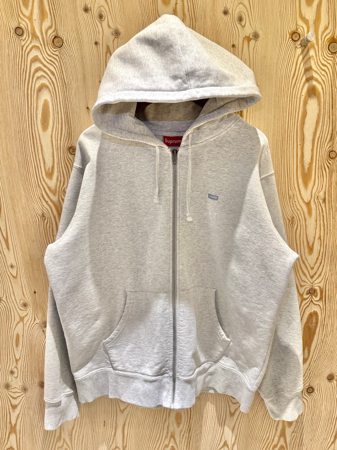 슈프림 스몰 박스로고 후드집업 상품이미지1