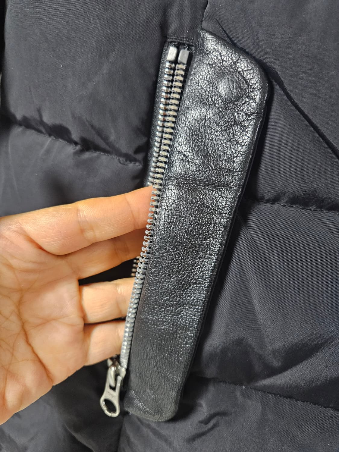 쟝미쉘 바스키아 양가죽 구스패딩 상품이미지6