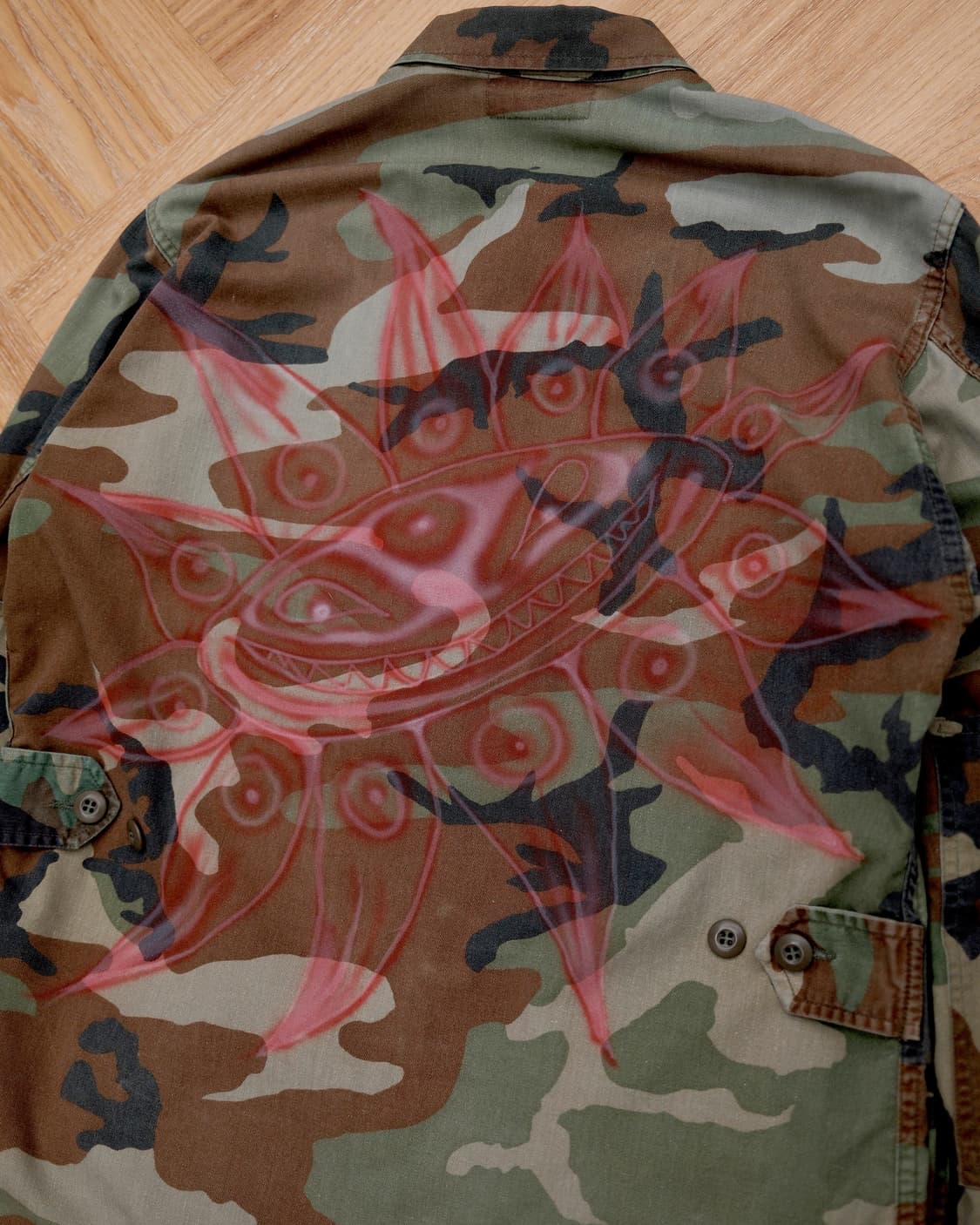BDU JACKET (AIRBRUSHED BY AJILE) 상품이미지4