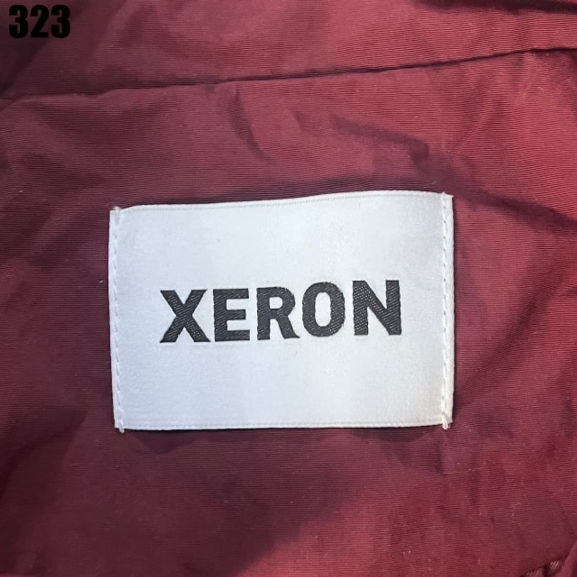 XERON 버건디 바람막이  상품이미지2