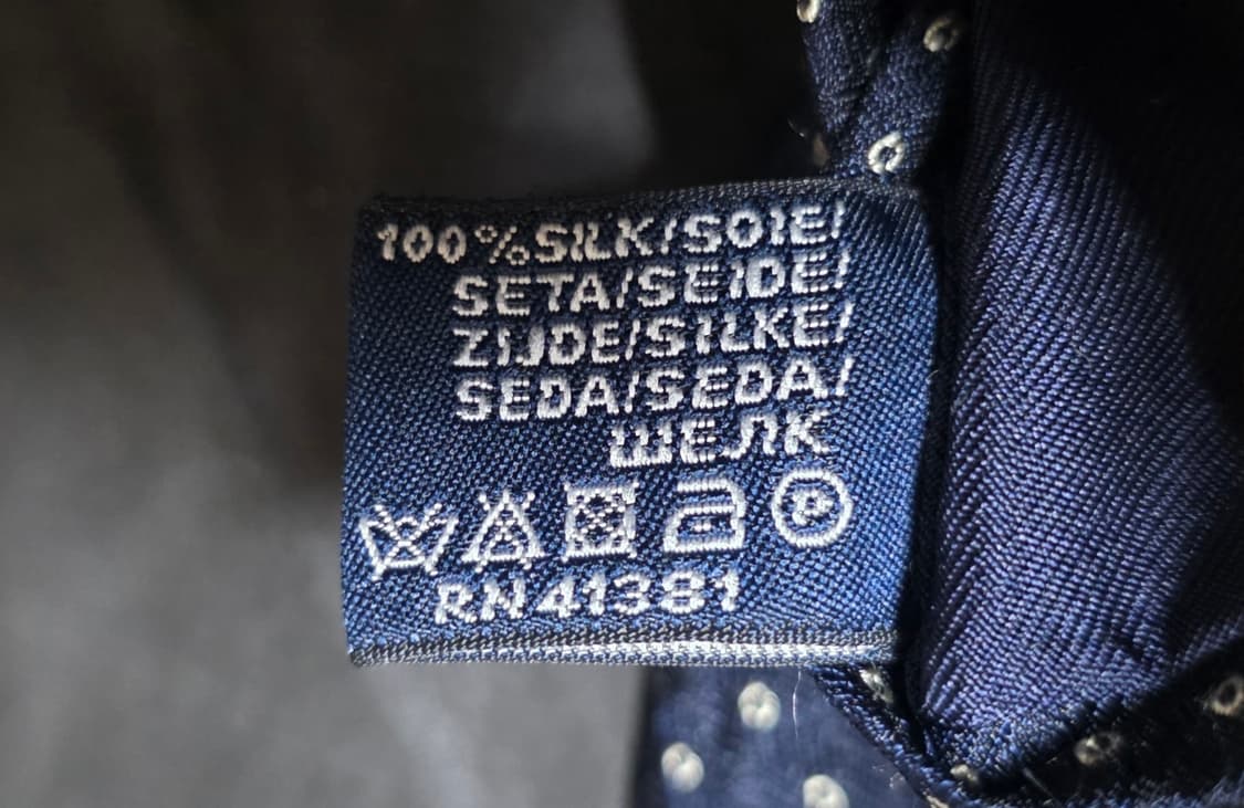 [POLO] 폴로 랄프로렌 실크 100% 도트 넥타이 (이태리 메이드) 상품이미지7