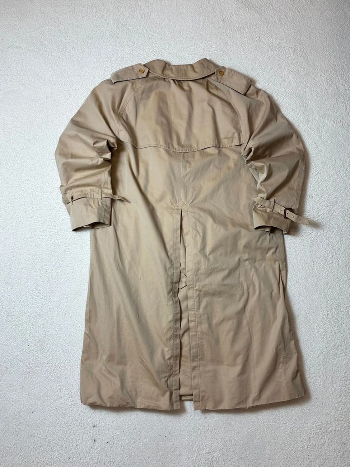 버버리 90's 더블브레스트 안감 노바체크 트렌치 코트 PN7530 상품이미지5