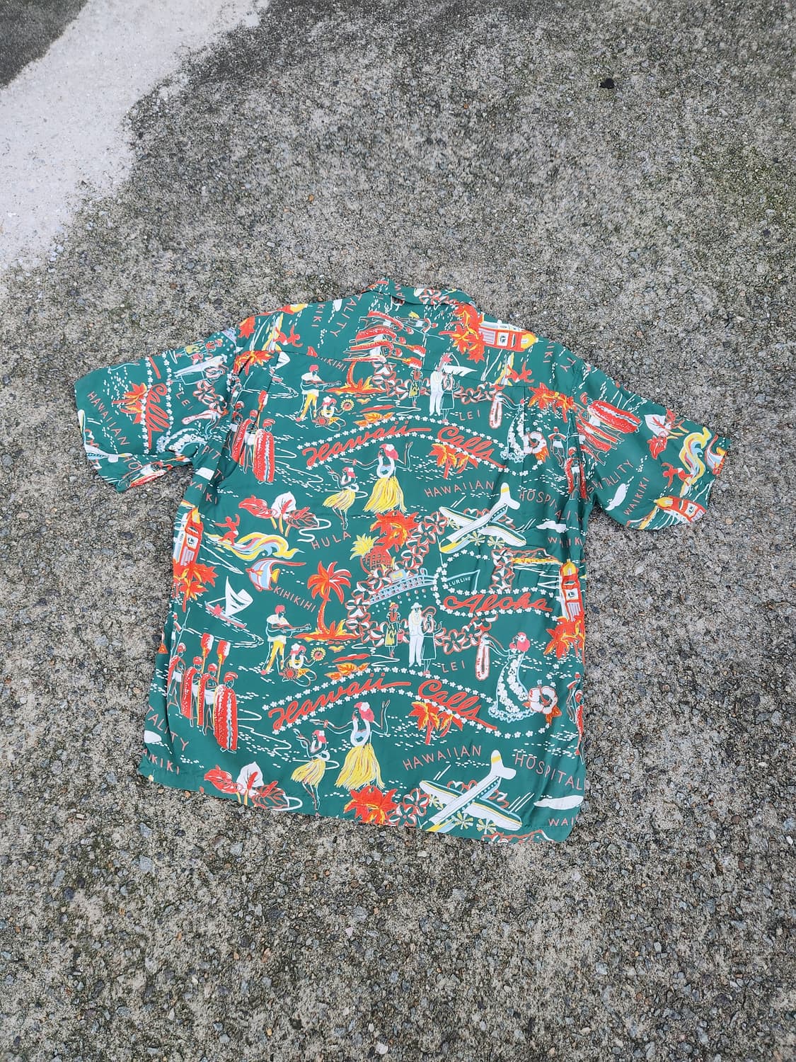 SUN SURF 하와이안셔츠 XL 상품이미지8