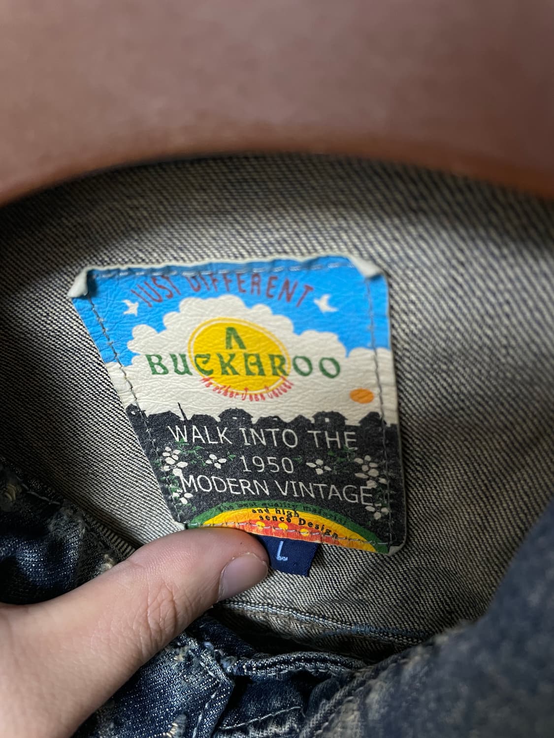 (L) Buckaroo 버커루 락시크 워싱 데미지 데님 자켓 상품이미지4