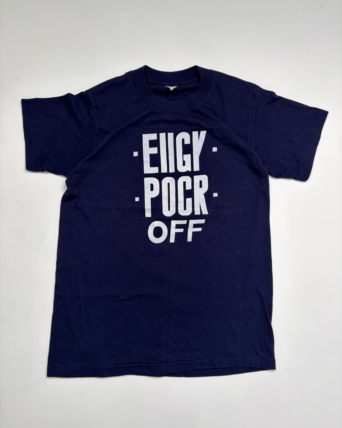 90s Fuck Off Tee (navy) 상품이미지1