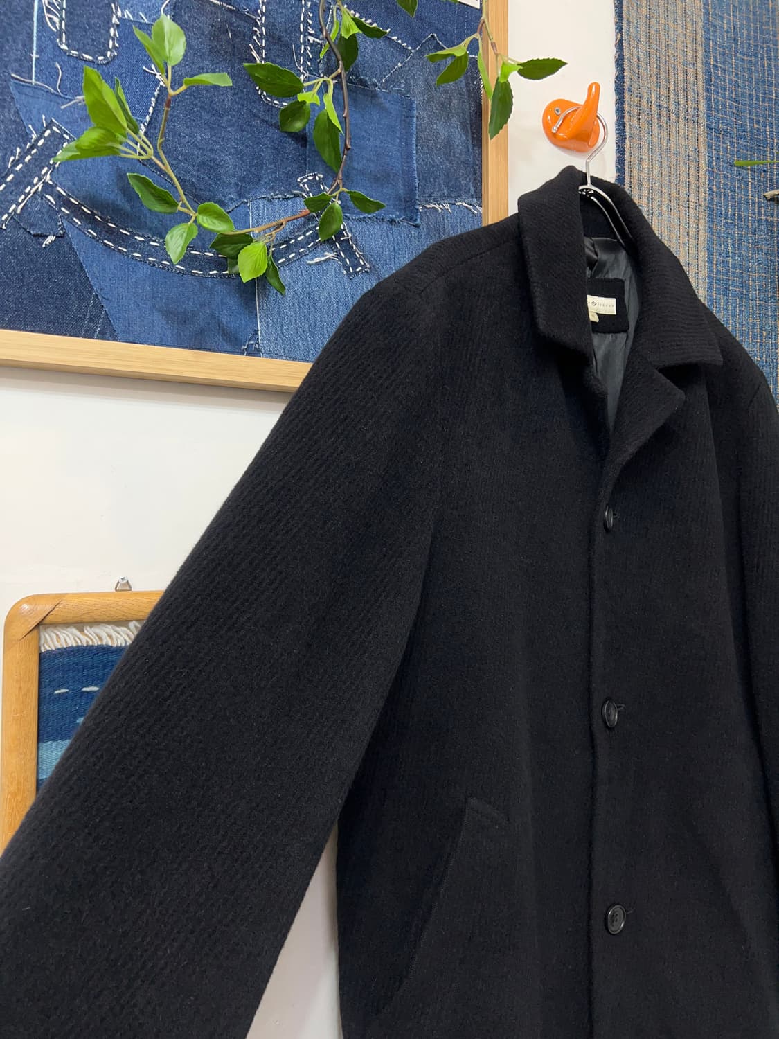 JOSEPH ABBOUD Angora Blend Wool Coat 상품이미지4