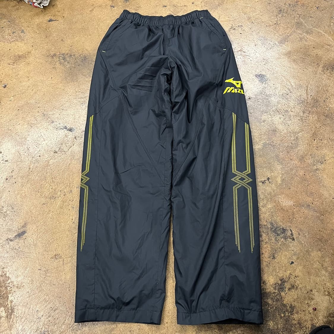 [정품/M] 미즈노 블랙 트레이닝 바지 b19 상품이미지2