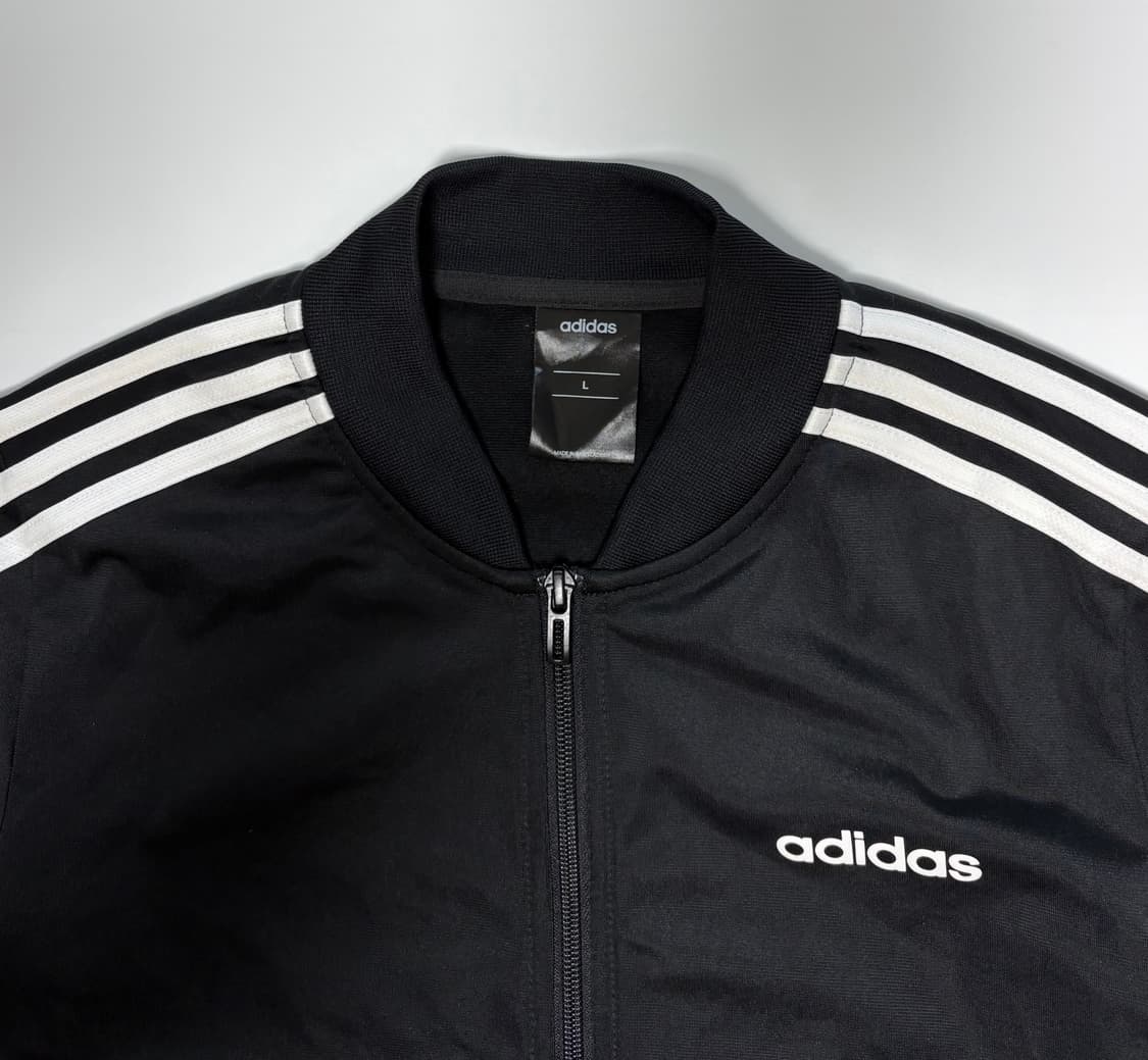 아디다스 블랙 트랙탑 져지 상품이미지4