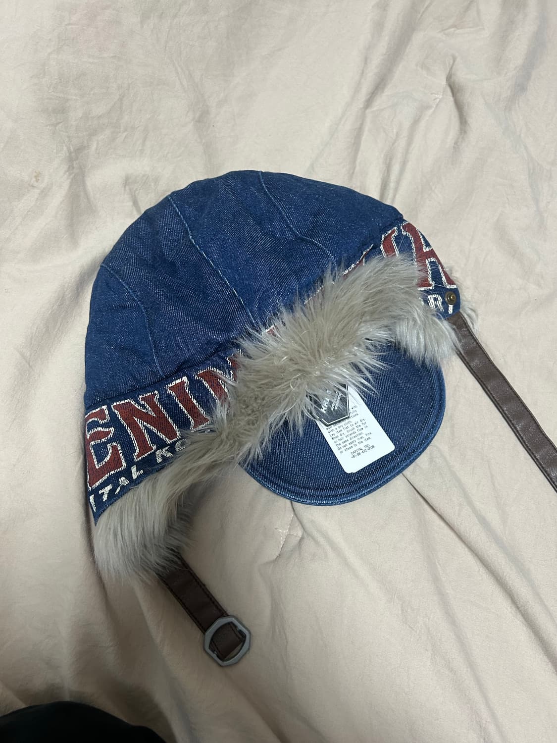 캐피탈 11.5온즈 데님 런드리 헌터 캡 인디고 상품이미지3