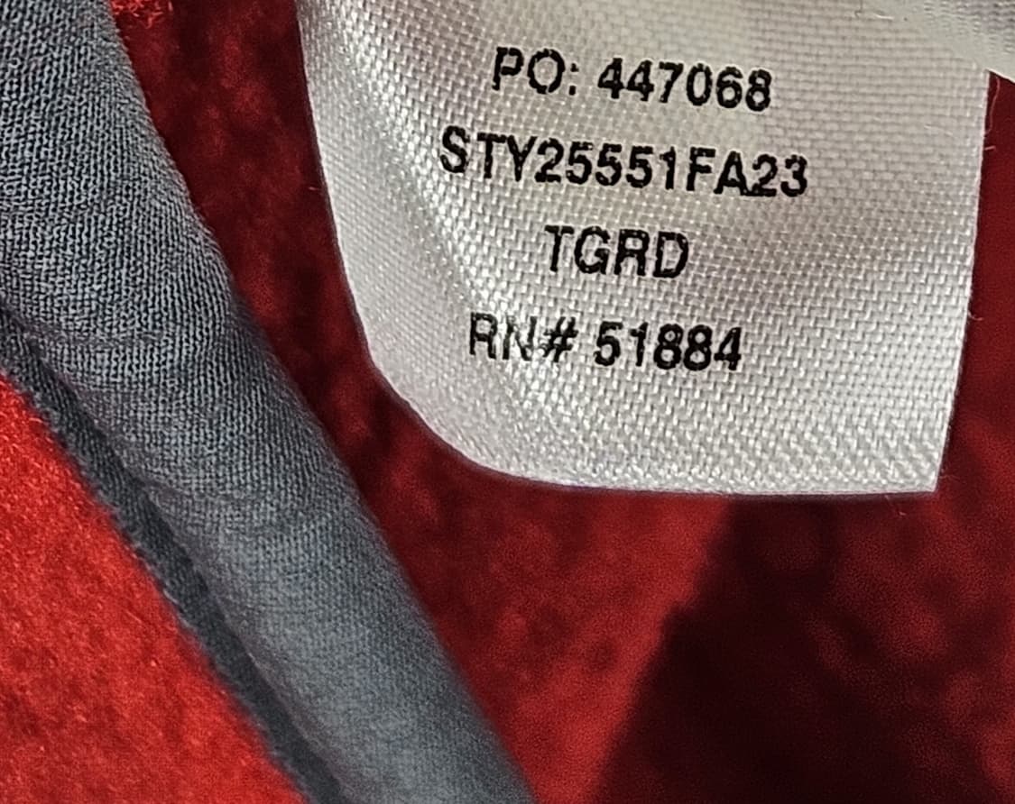 23FW 파타고니아 신칠라 스냅-T 블루/레드/그레이 상품이미지7