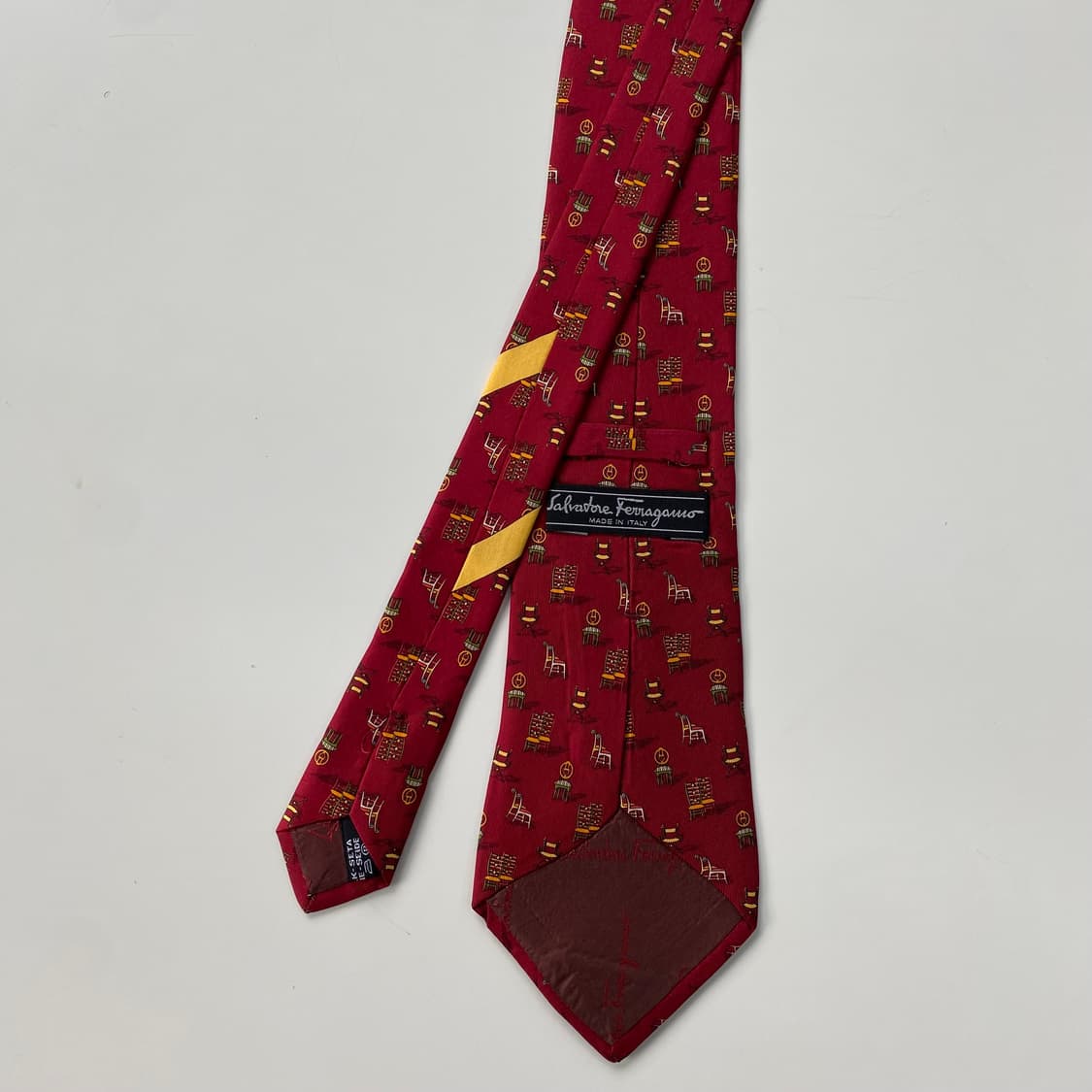 페레가모(Ferragamo) 명품 정품 넥타이 상품이미지2