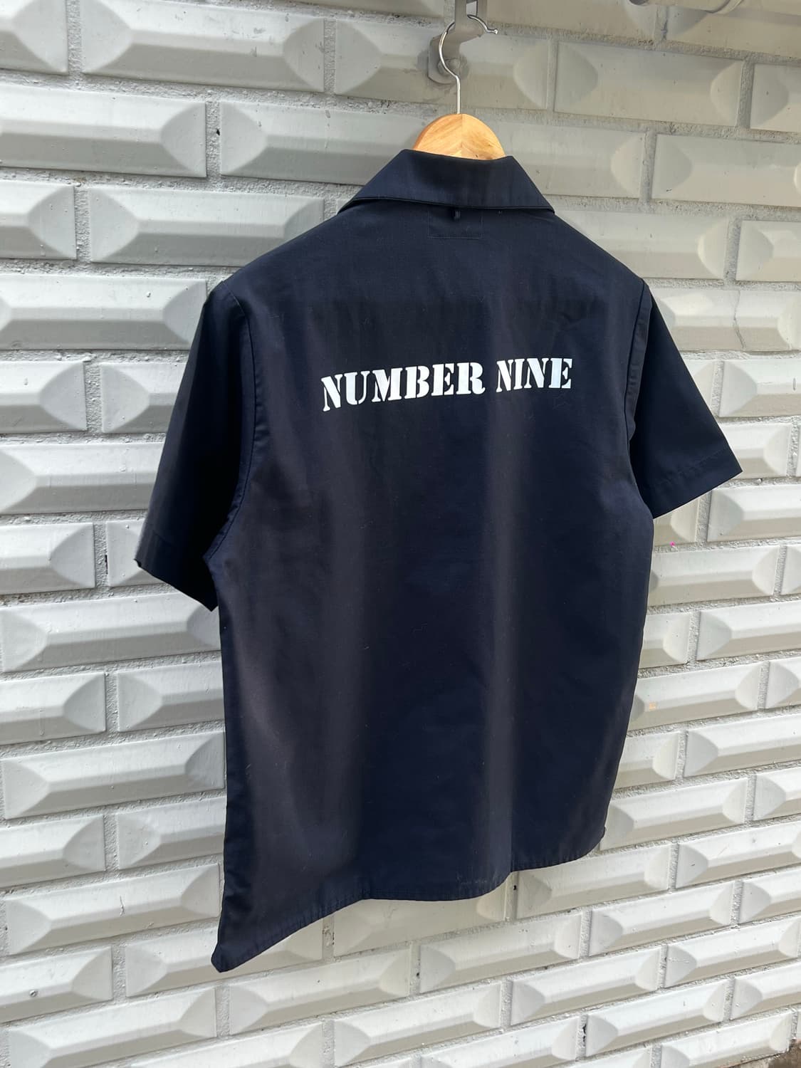 Number Nine Studio Open Collar Shirt 상품이미지1