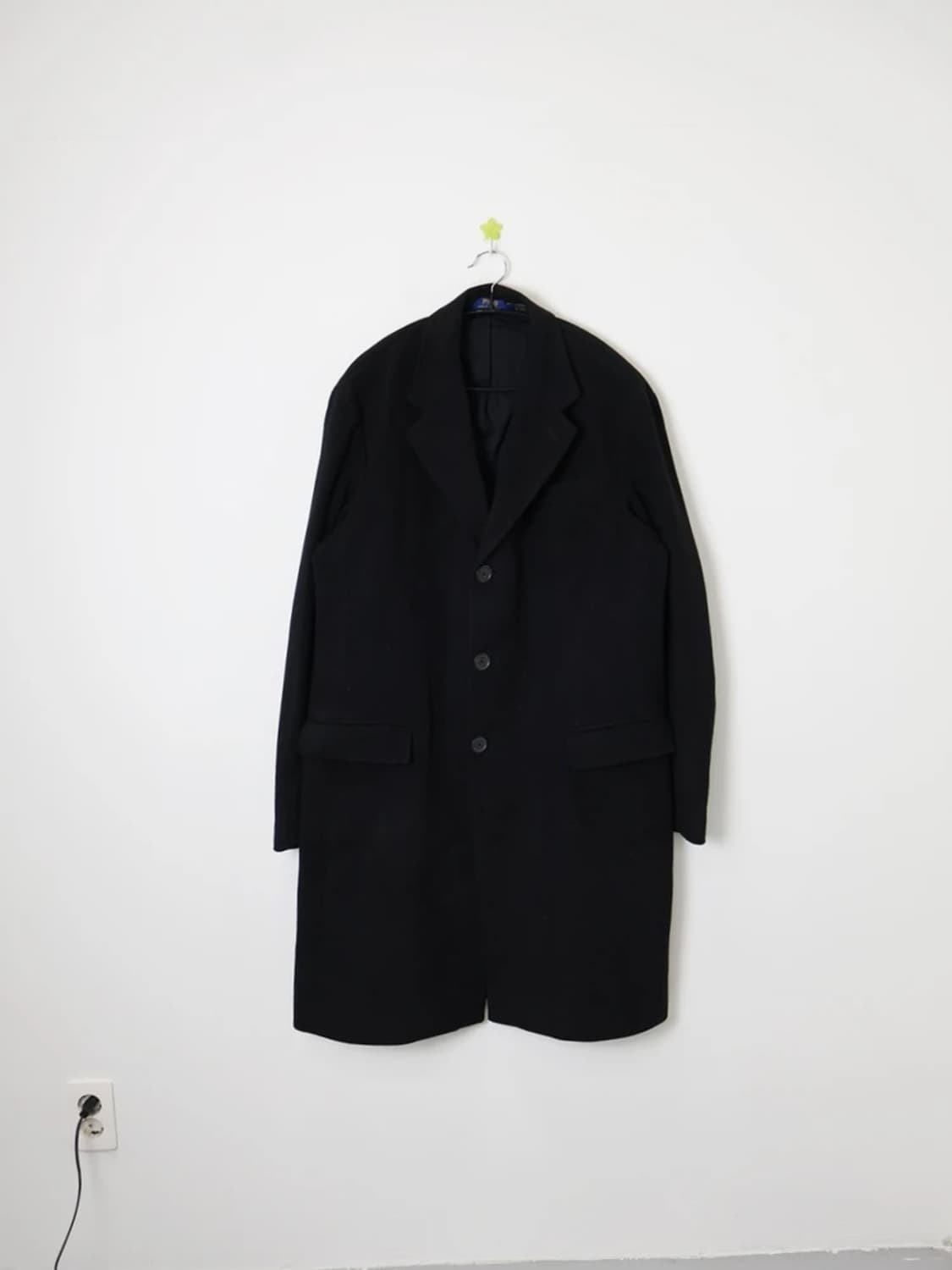 Polo Ralph Lauren Black Wool Coat 상품이미지3