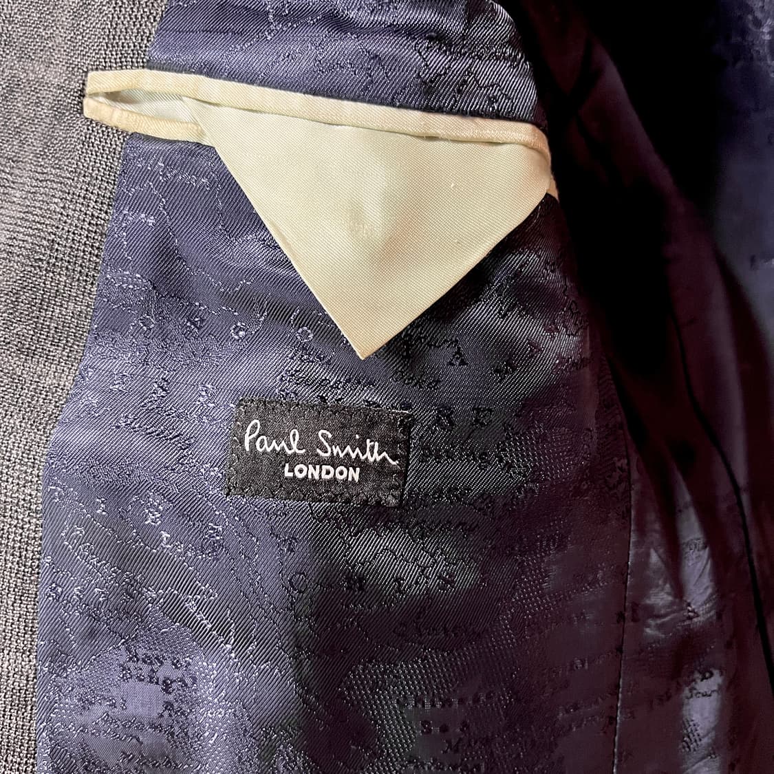 XS) 폴 스미스 Made in Italy 글랜체크 테일러드 자켓 상품이미지7