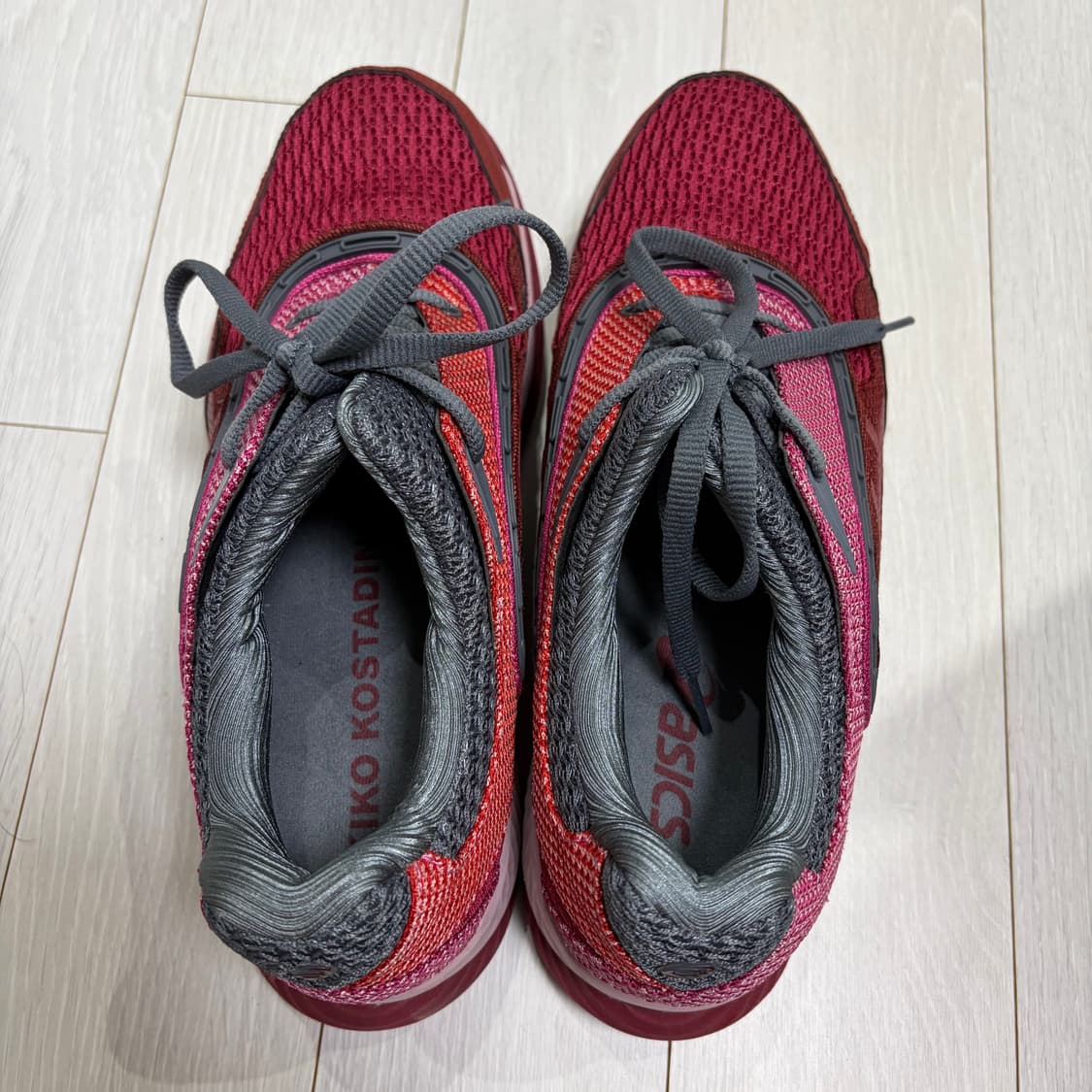 키코 아식스 젤 글라이드 3 레드 상품이미지5