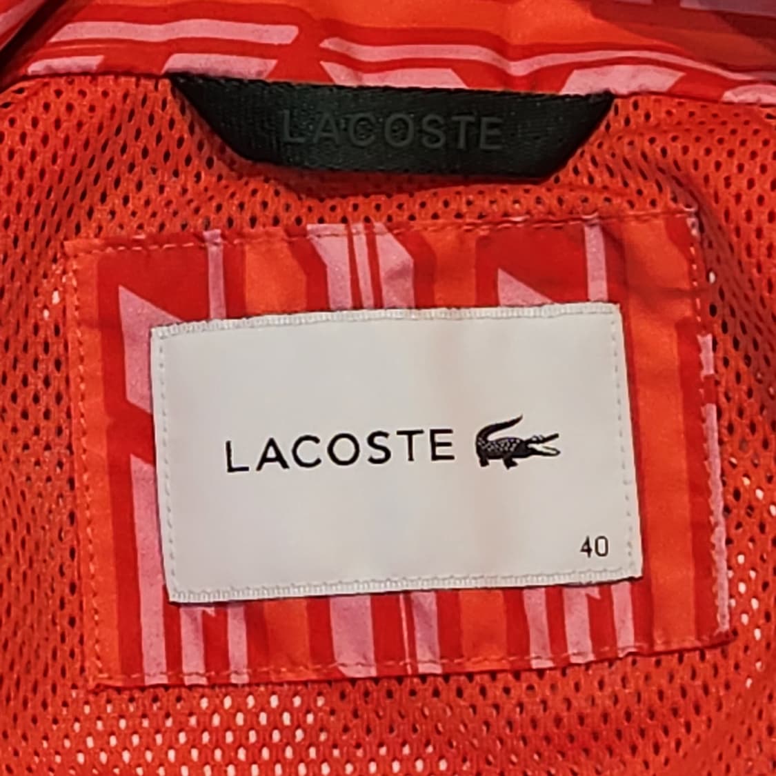 라코스테 23ss 올오버 로고 아노락 (40) 상품이미지2