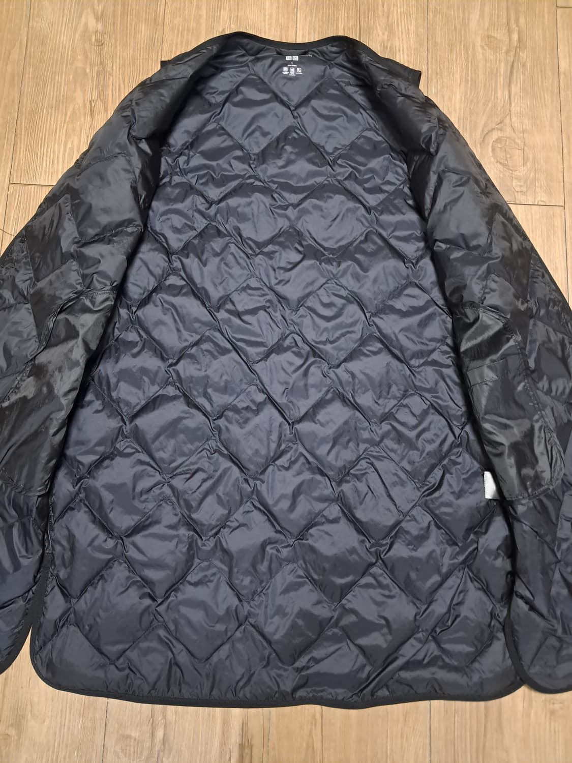 유니클로 롱 패딩조끼 L 상품이미지7